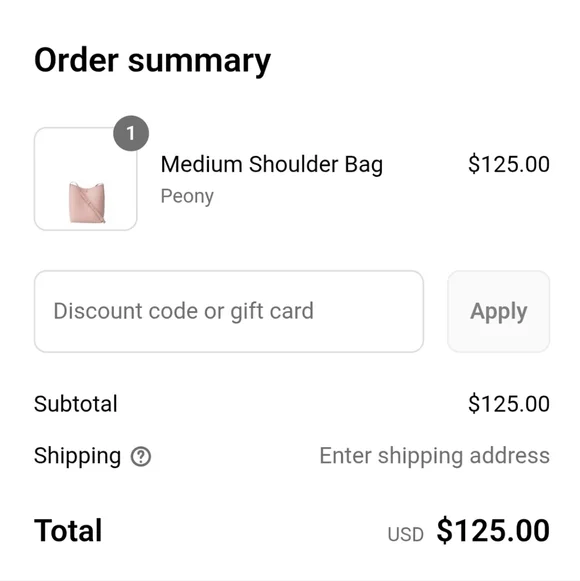 NWOT Samara Medium Pink 🌸Peony🌸 Shoulder Bag 🎀 - Picture 7 of 8